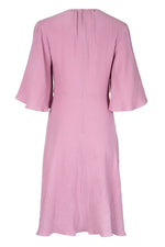 Load image into Gallery viewer, Soft Flared Dress with Gathered Neckline and Voluminous Sleeves
