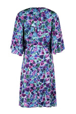 Load image into Gallery viewer, Soft Flared Dress with Gathered Neckline and Voluminous Sleeves
